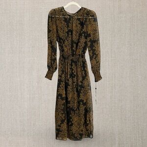 Tommy Hilfiger Black and Gold Dress